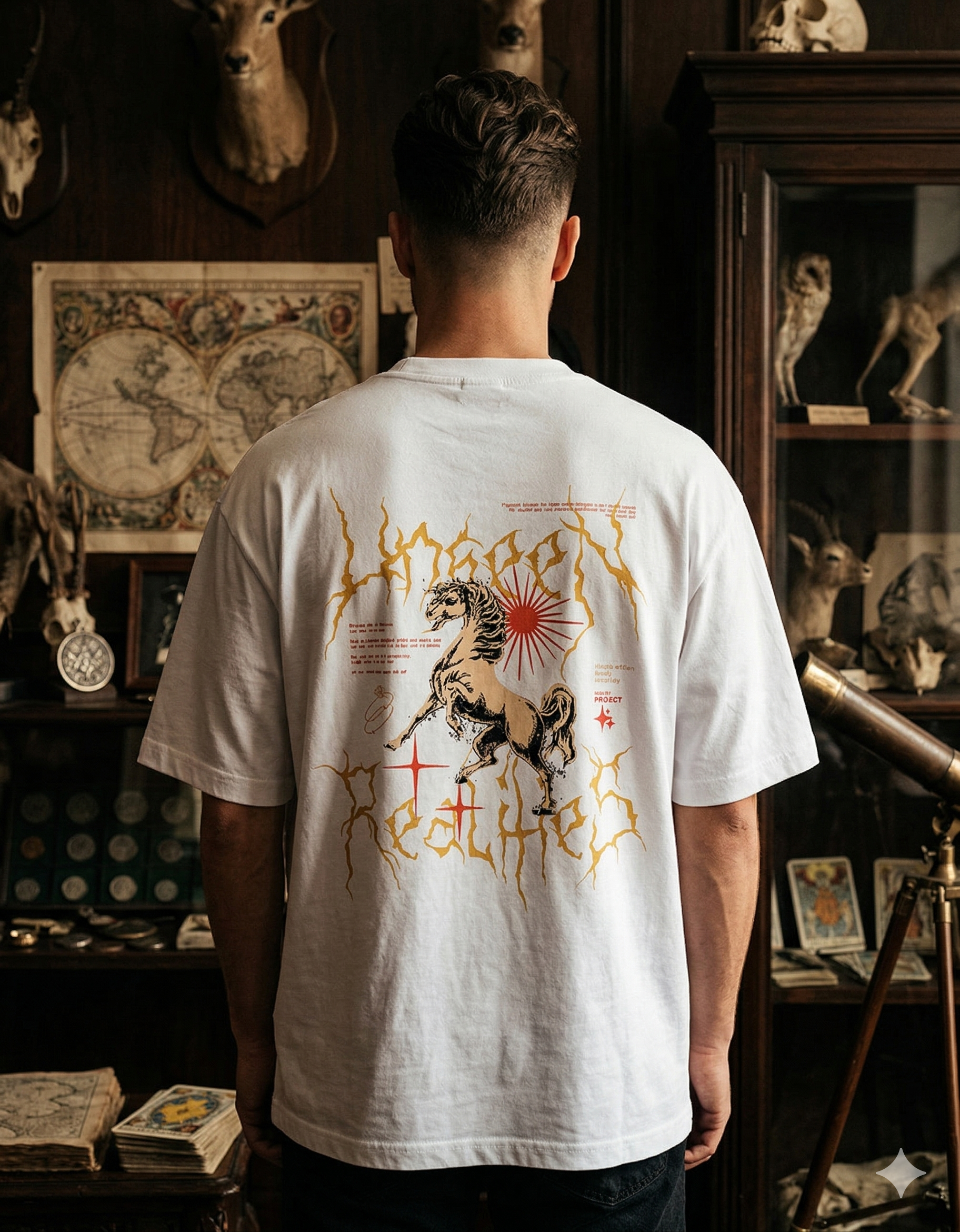 UNSEEN REALITIES Oversized Classic T-Shirt