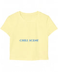 Butter Yellow Baby Tee Front Design