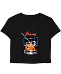 Black Baby Tee Front Design