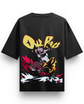 Black Oversized T-shirt Back Design