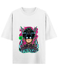 White Oversized T-shirt Front Design
