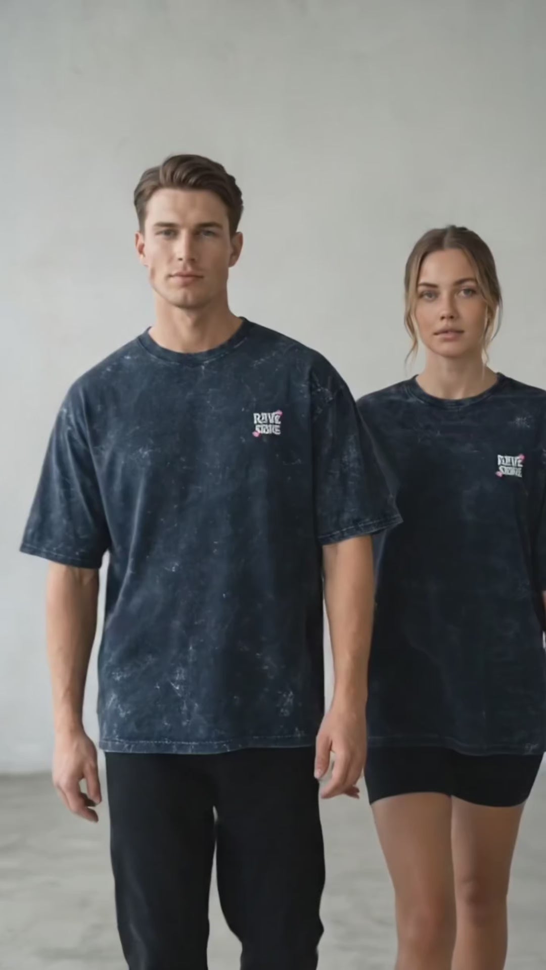 KIDNAPPED BY ANGELS  Acid Washed  Tee