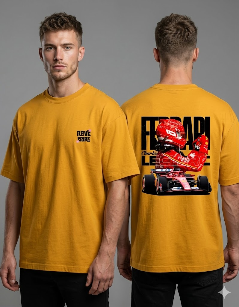 FERRARI F1 Oversized  T-Shirt